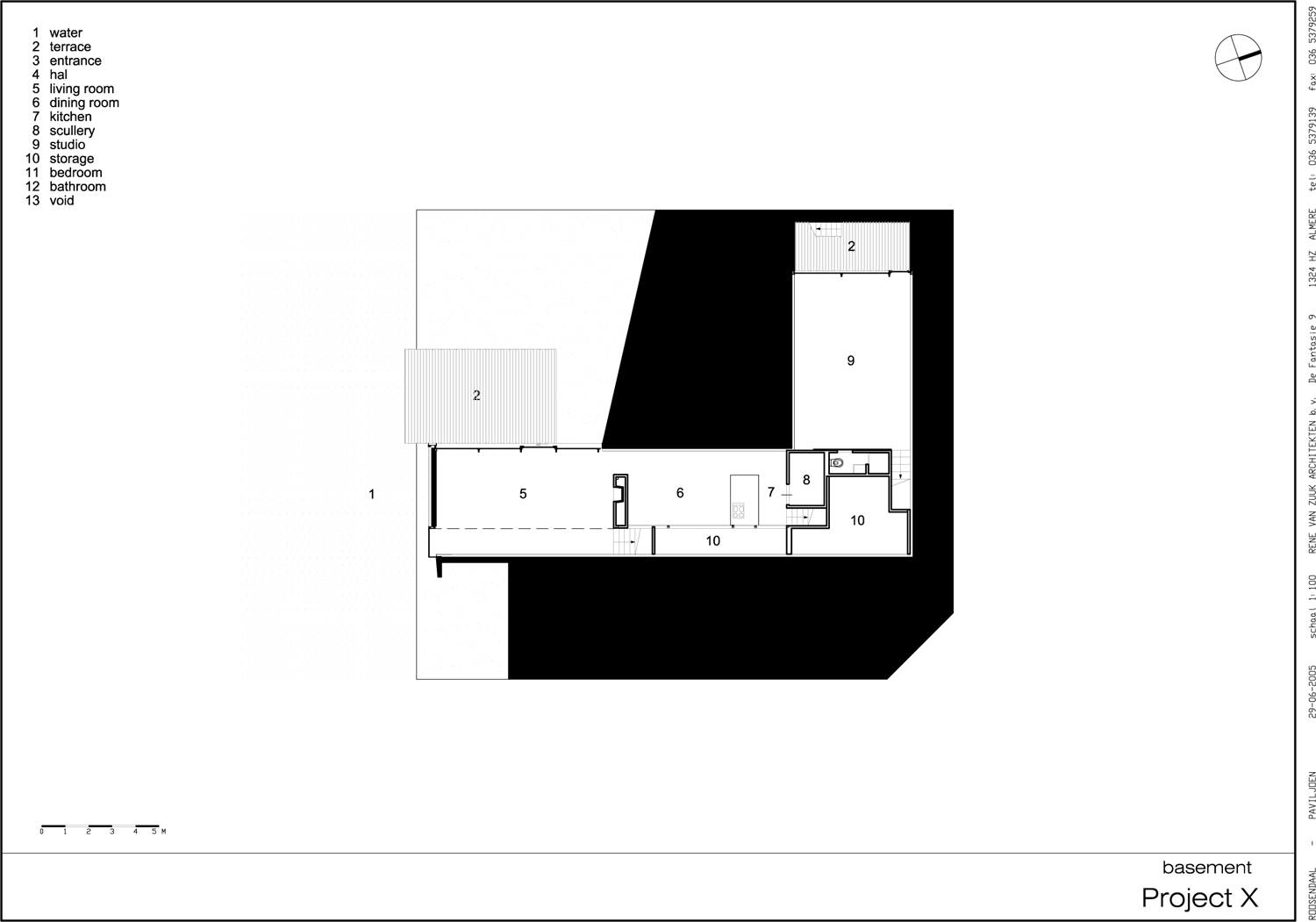 project X - 01 - basement basement plan