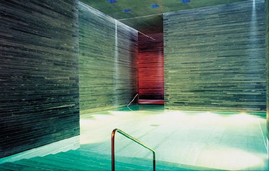 ONE OF THE INDOOR POOLS