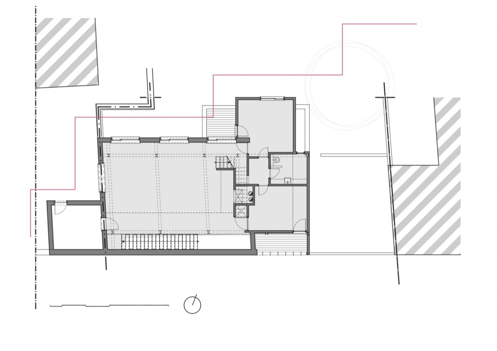 Franken House - Bekhor Architecte second floor plan