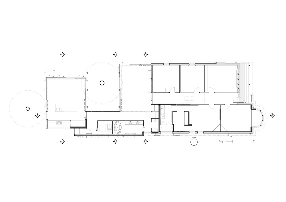 Elm & Willow House - Architects EAT floor plan