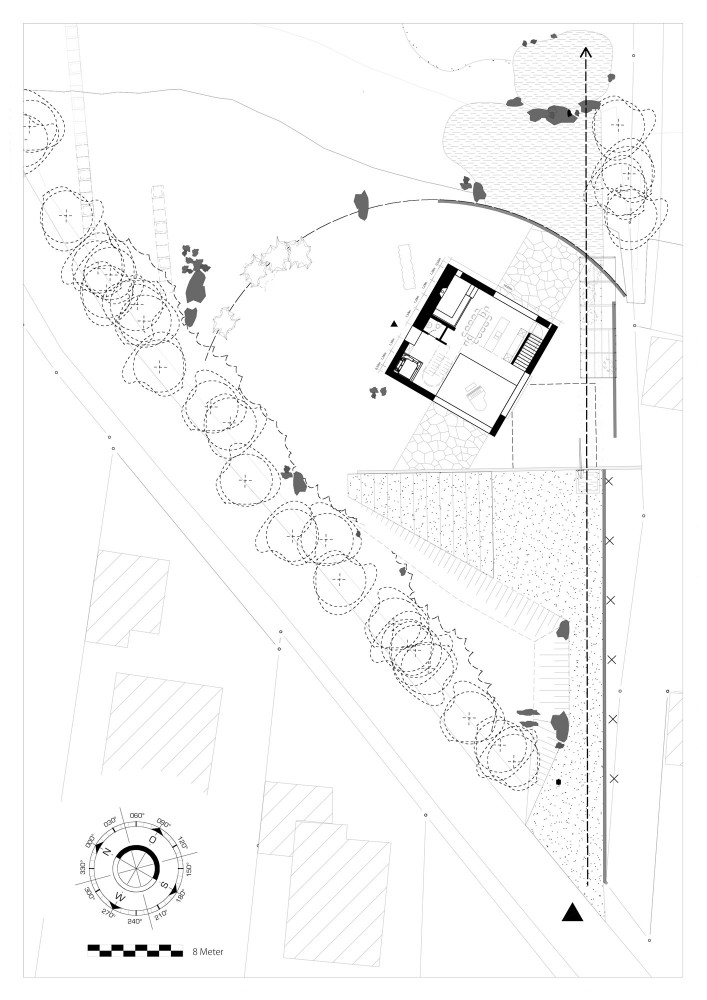 House - Topoi Engelsbrand - Office for Architecture Stocker site plan