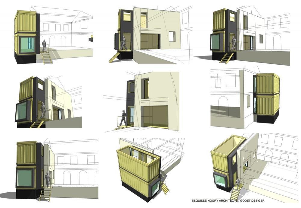 House extension - Christophe Nogry diagrams 01