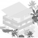 Tropical House - Camarim Architects axo
