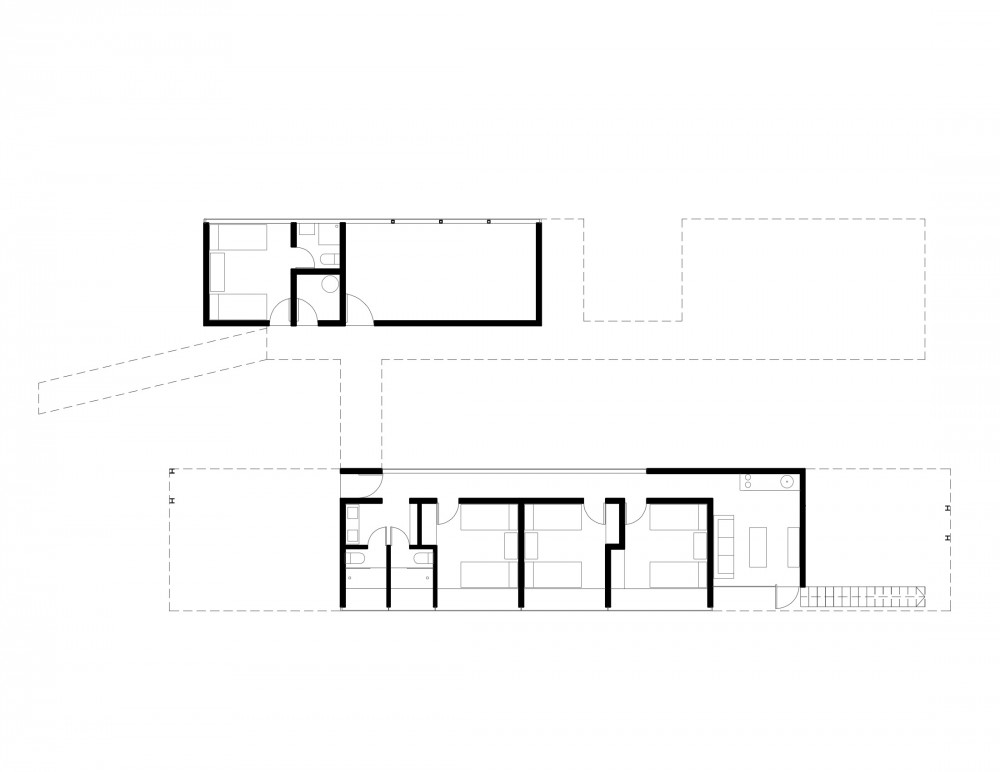 Los Molles House - Oltmann Ahlers W. - Oltmann Ahlers G. - dRN Arquitectos level 00 plan
