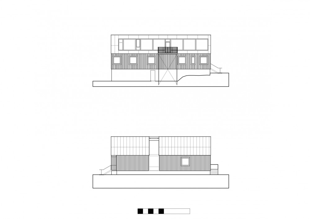 Plastic House - Unit Arkitektur AB elevations