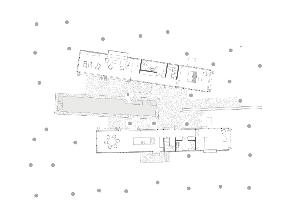 Palmyra House - Studio Mumbai ground floor plan
