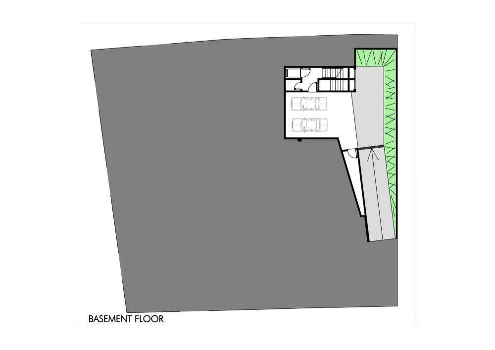House - Casa GB - MMEB Architects basement floor plan
