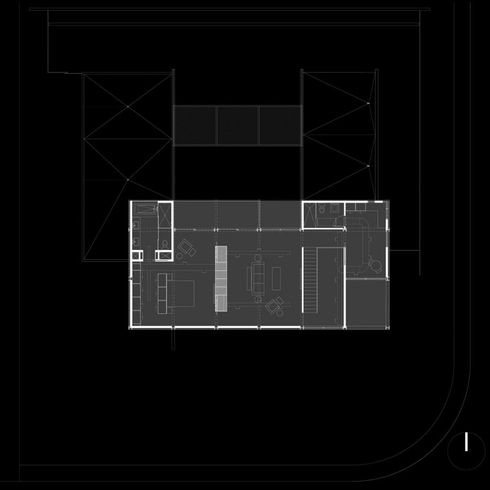 02 Chen + Suchart Studio LLC - Sosnowski Res Plan Upper Inverted plan